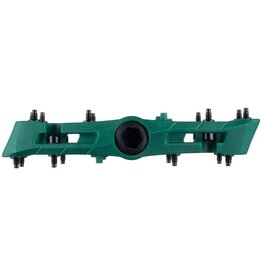 RaceFace RaceFace Chester Pedals - Platform, Composite, 9/16", Small, Green