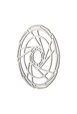 Jagwire Jagwire Sport SR1 Disc Brake Rotor - 203mm, 6-Bolt, Silver