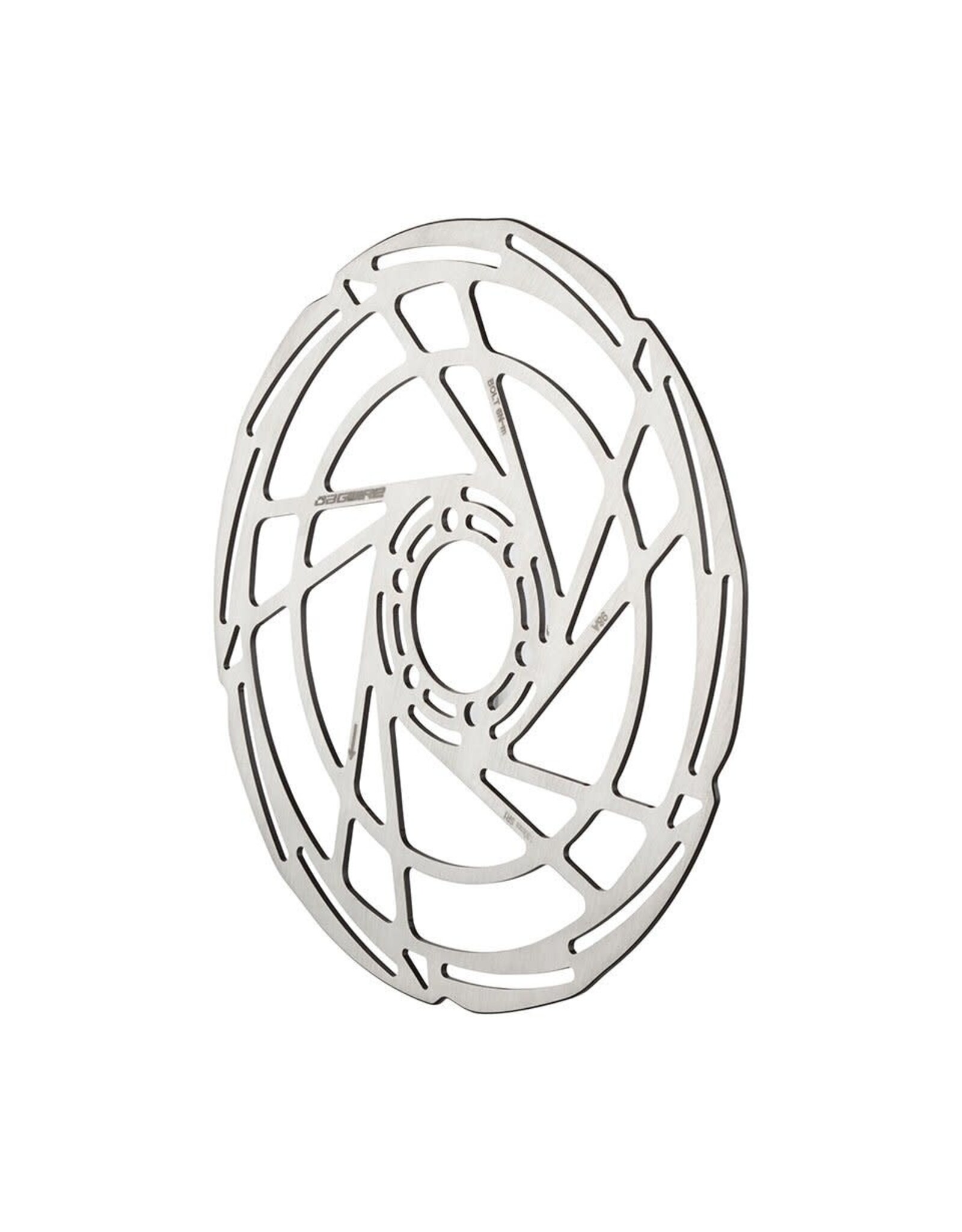 Jagwire Jagwire Sport SR1 Disc Brake Rotor - 203mm, 6-Bolt, Silver