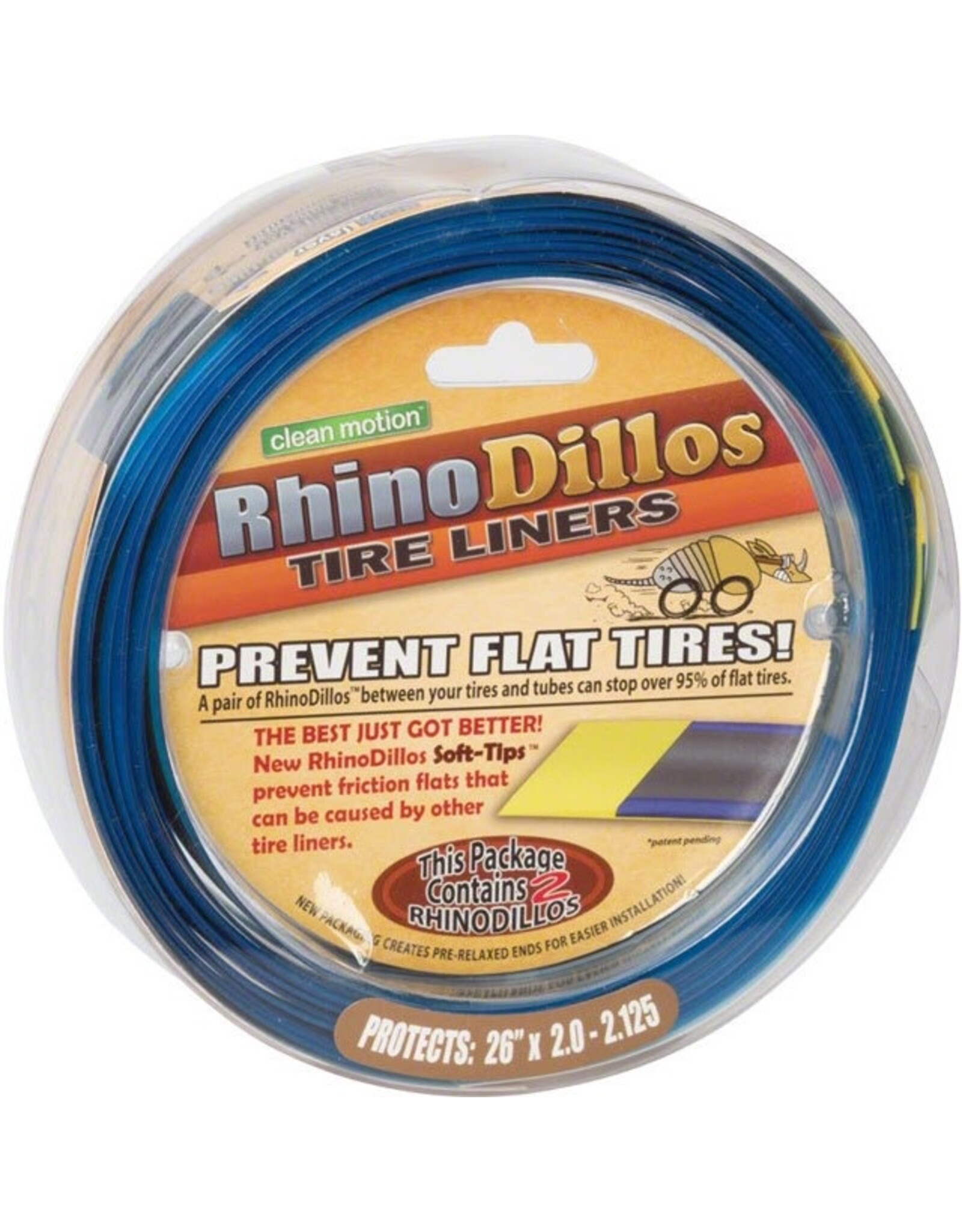 Rhinodillos Rhinodillos Tire Liner: 26 x 2.0-2.125, Pair