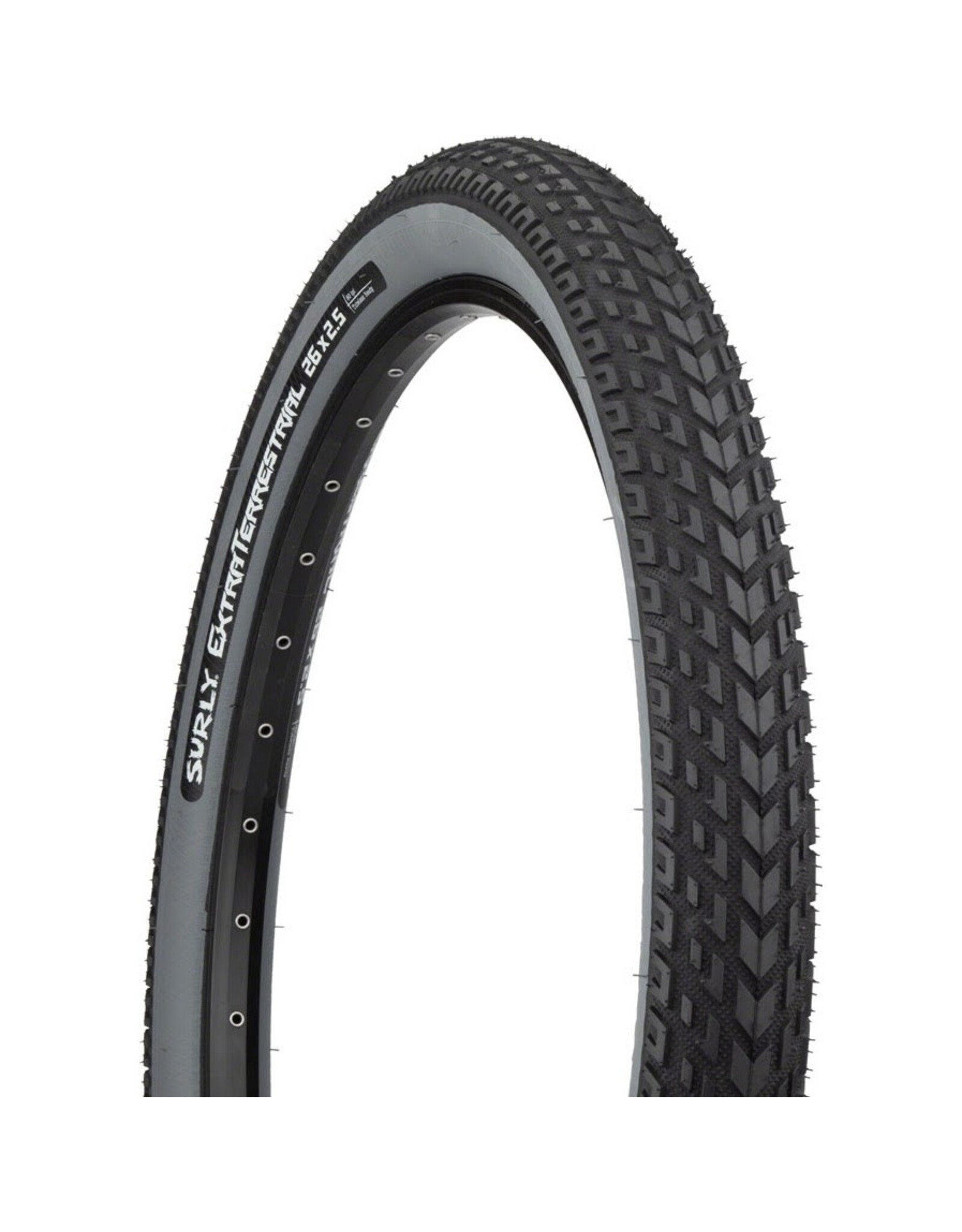 Surly Surly ExtraTerrestrial Tire - 26 x 2.5, Tubeless, Folding, Black/Slate, 60tpi
