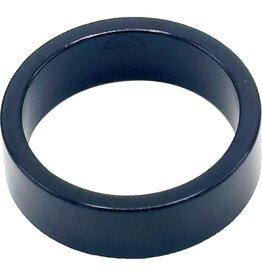 Full Speed Ahead Headset Spacer - 1-1/8", 10mm, Aluminum, Black