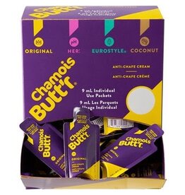Chamois Butt'r Chamois Butt'r Original - 75 - 9ml/.3oz Packets Feeder POP Box