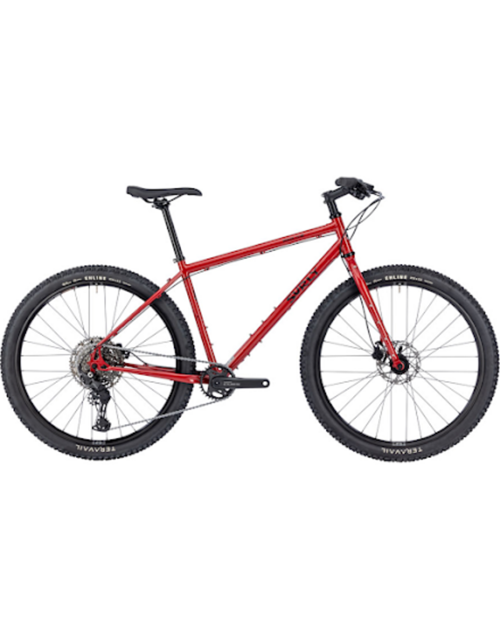 Surly Surly Bridge Club Bike - 27.5", Steel, Lingering Cranberry, Small