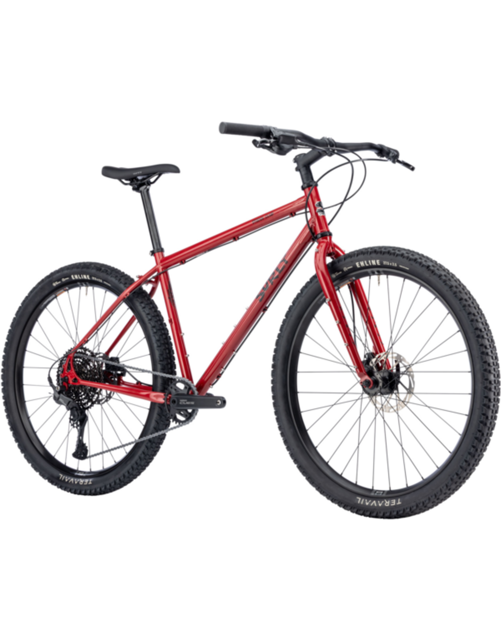 Surly Surly Bridge Club Bike - 27.5", Steel, Lingering Cranberry, Small