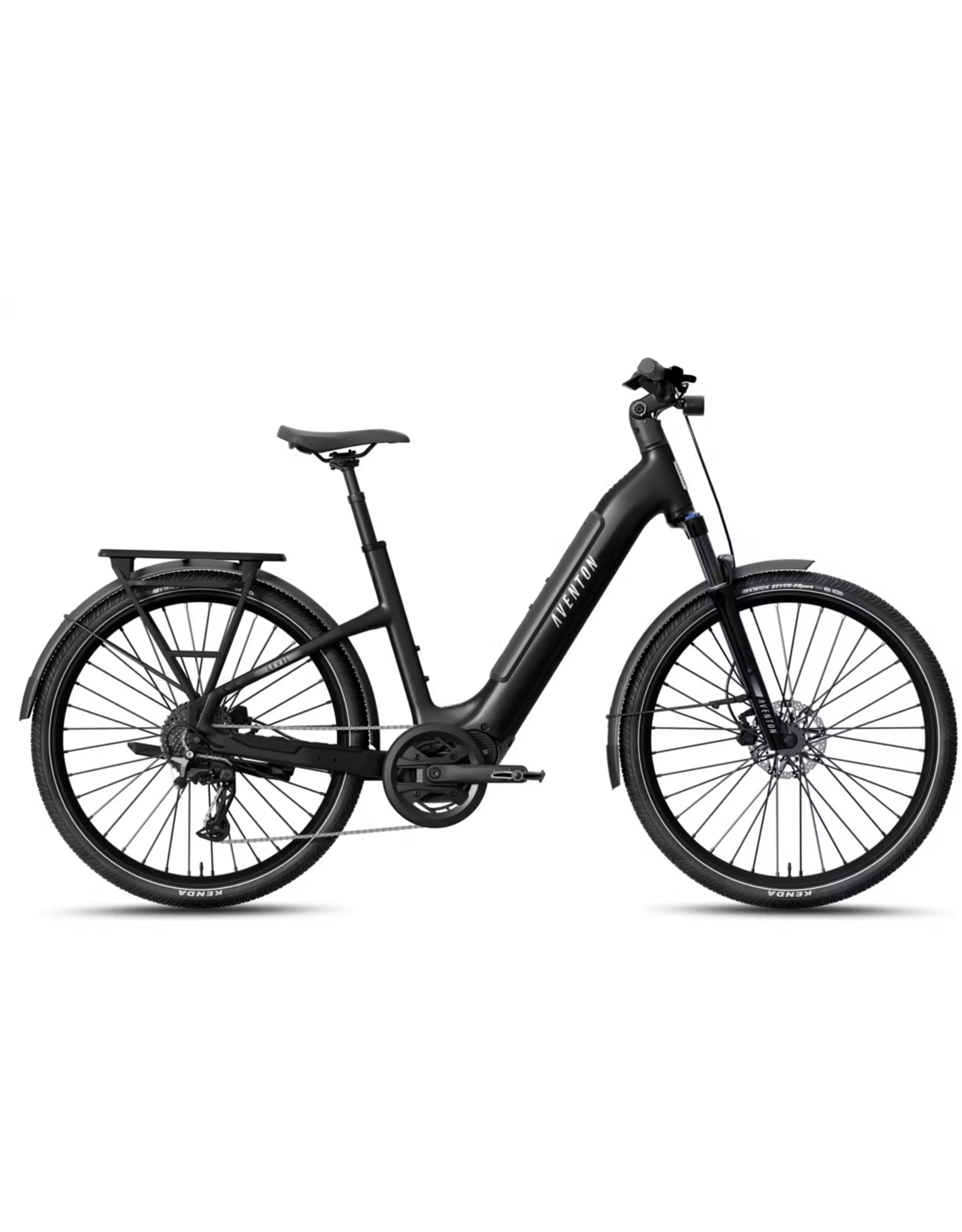 Aventon Aventon Level.4 ADV Step Thru, Matte Black- R