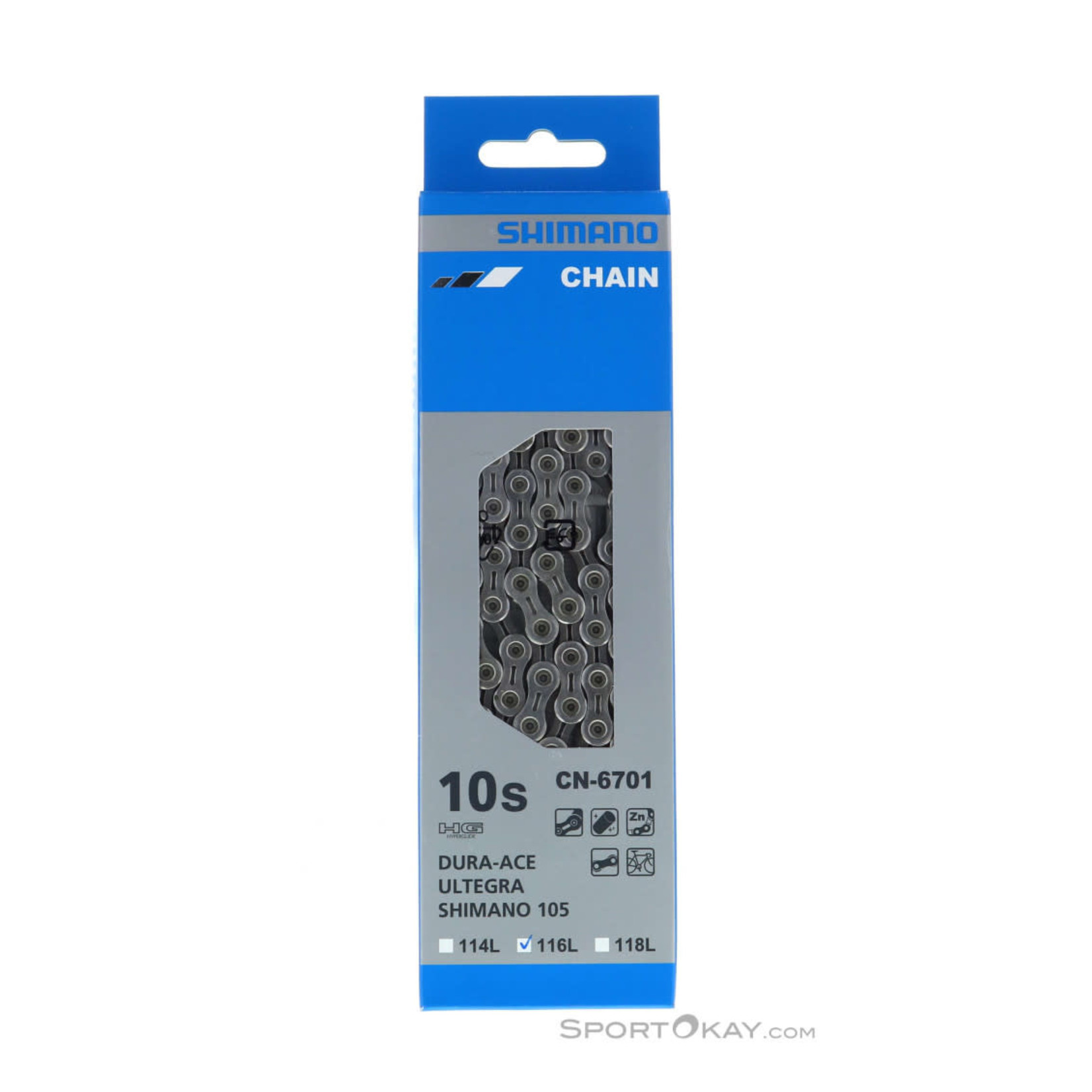 Shimano Ultegra 6701 10 Speed Chain – SILCA Endurance Waxed, 116 Links