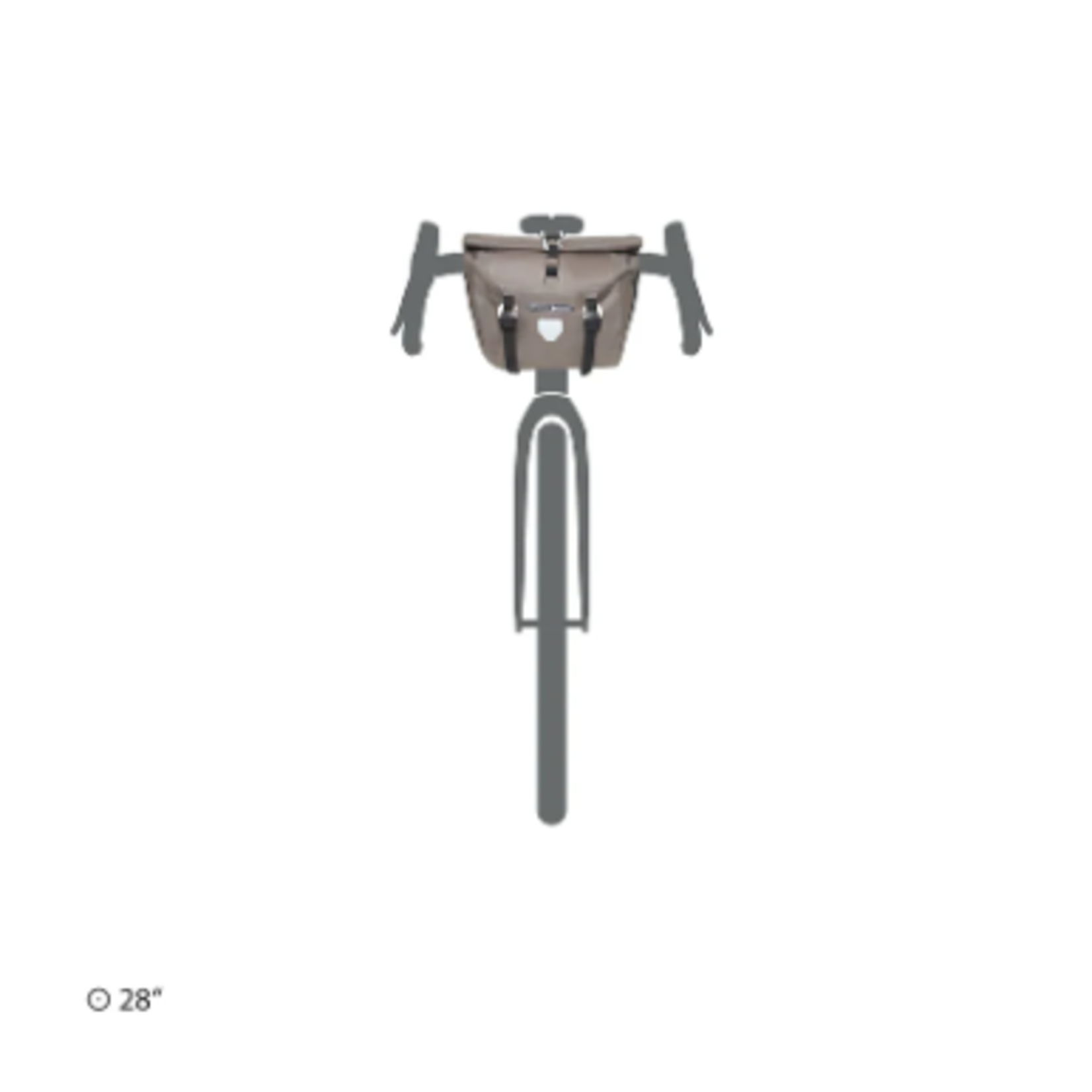 Ortlieb Ortlieb Handlebar Pack QR  11L  Dark Sand