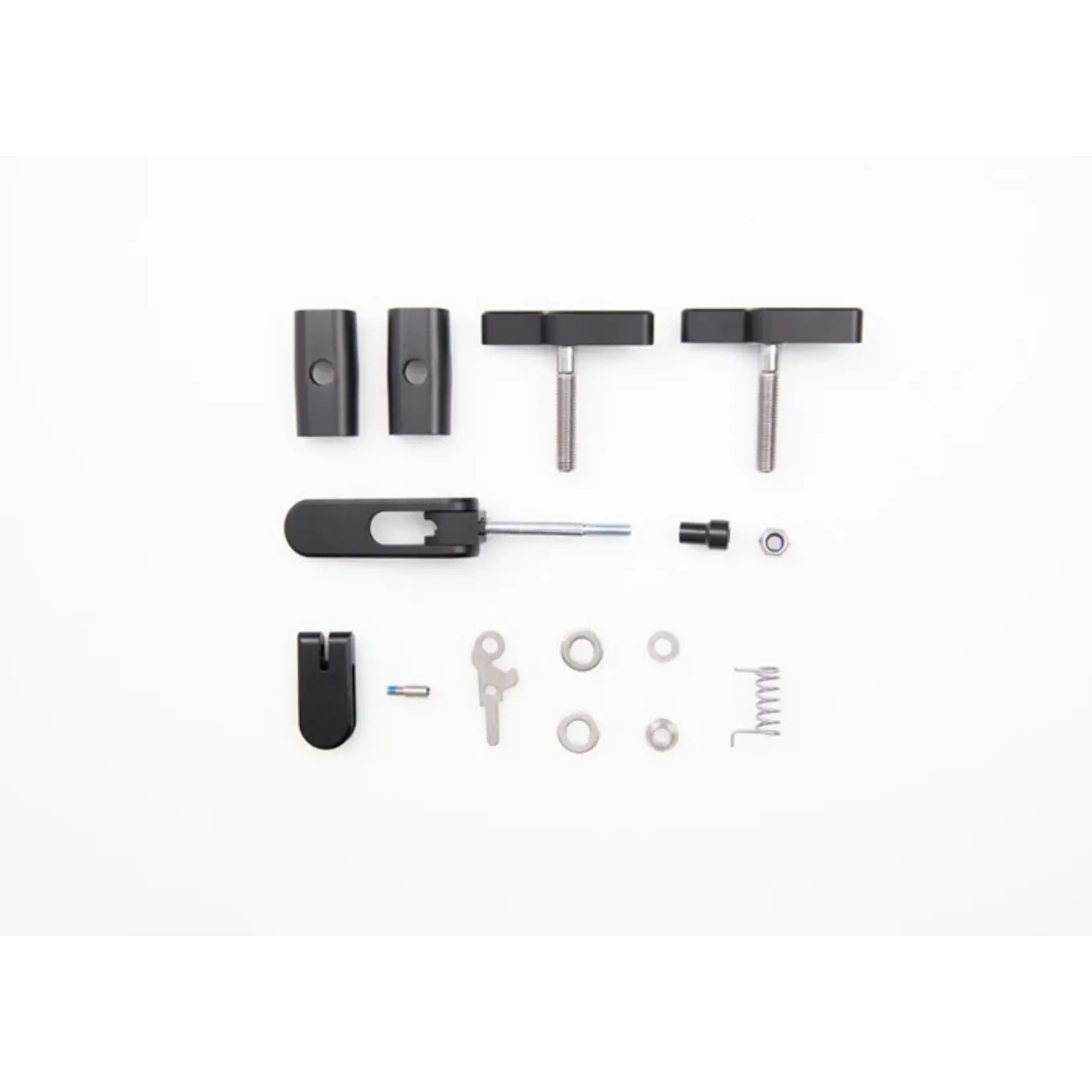 Brompton Brompton Aluminum Hinge Clamp+Rear Frame Clip Set