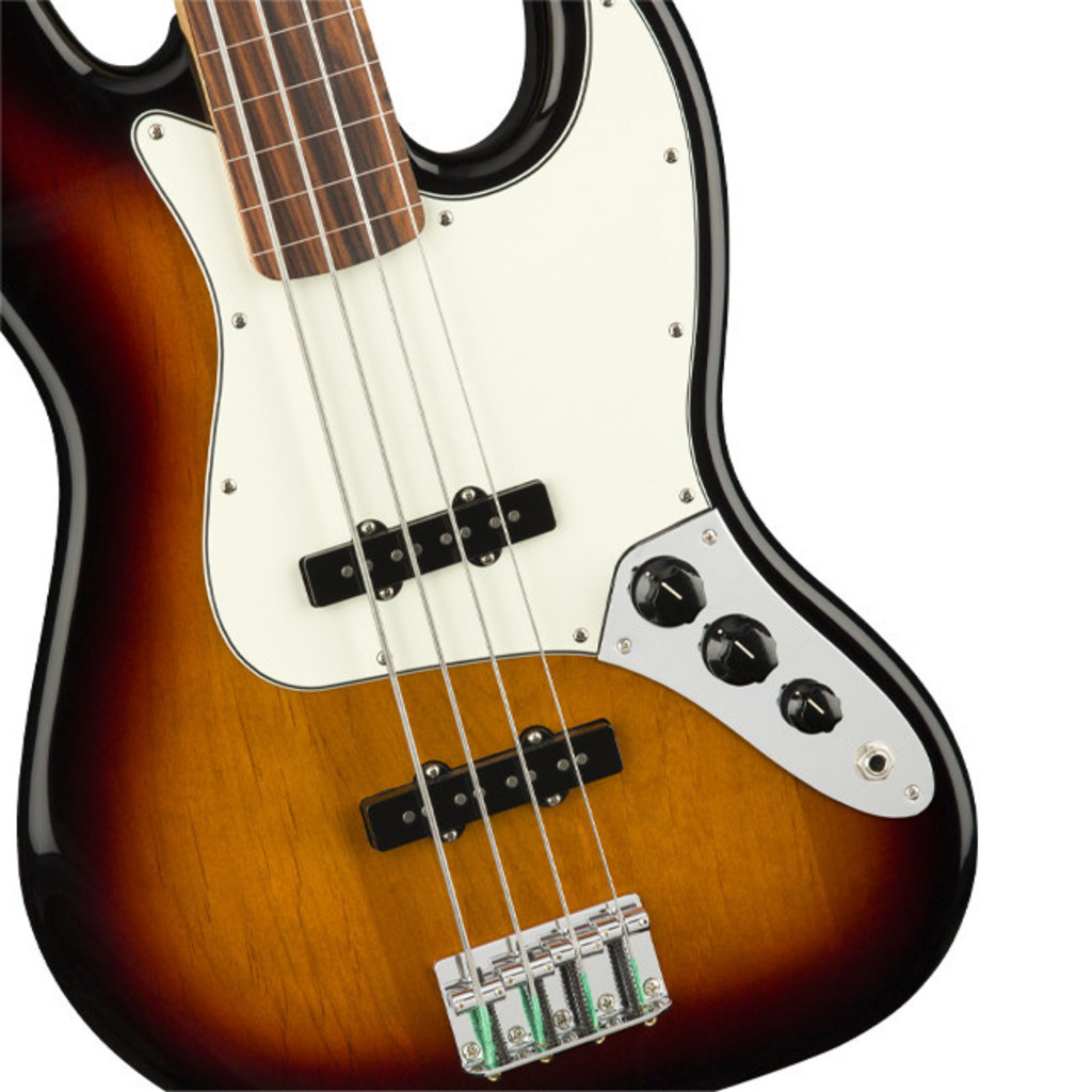 Fender Fender Player Jazz Bass PF - 3-Tone Sunburst Fretless