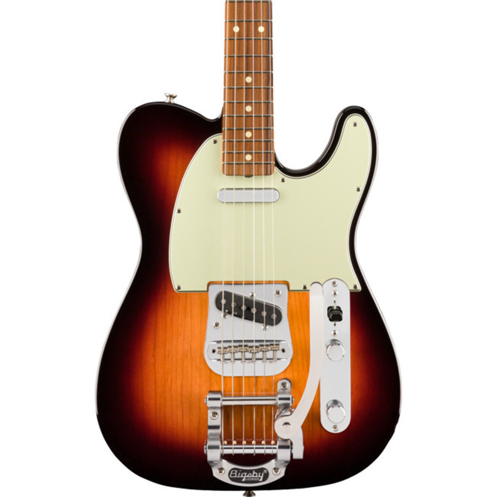 Fender Fender 60's Vintera Telecaster w/Bigsby PF - 3-Tone Sunburst