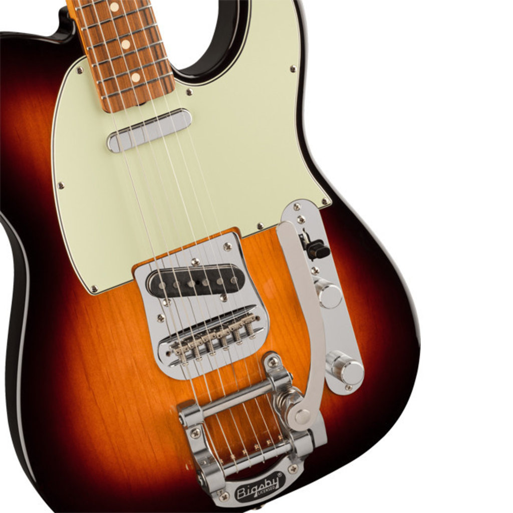 Fender Fender 60's Vintera Telecaster w/Bigsby PF - 3-Tone Sunburst