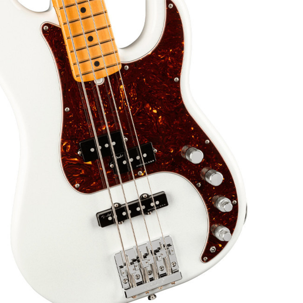 Fender Fender American Ultra P-Bass MN - Arctic Pearl