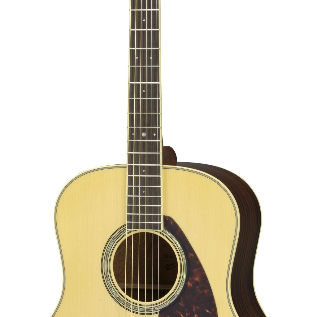 Yamaha LL6 ARE BL Acoustic Guitar w/hard bag - KAOS Music Centre