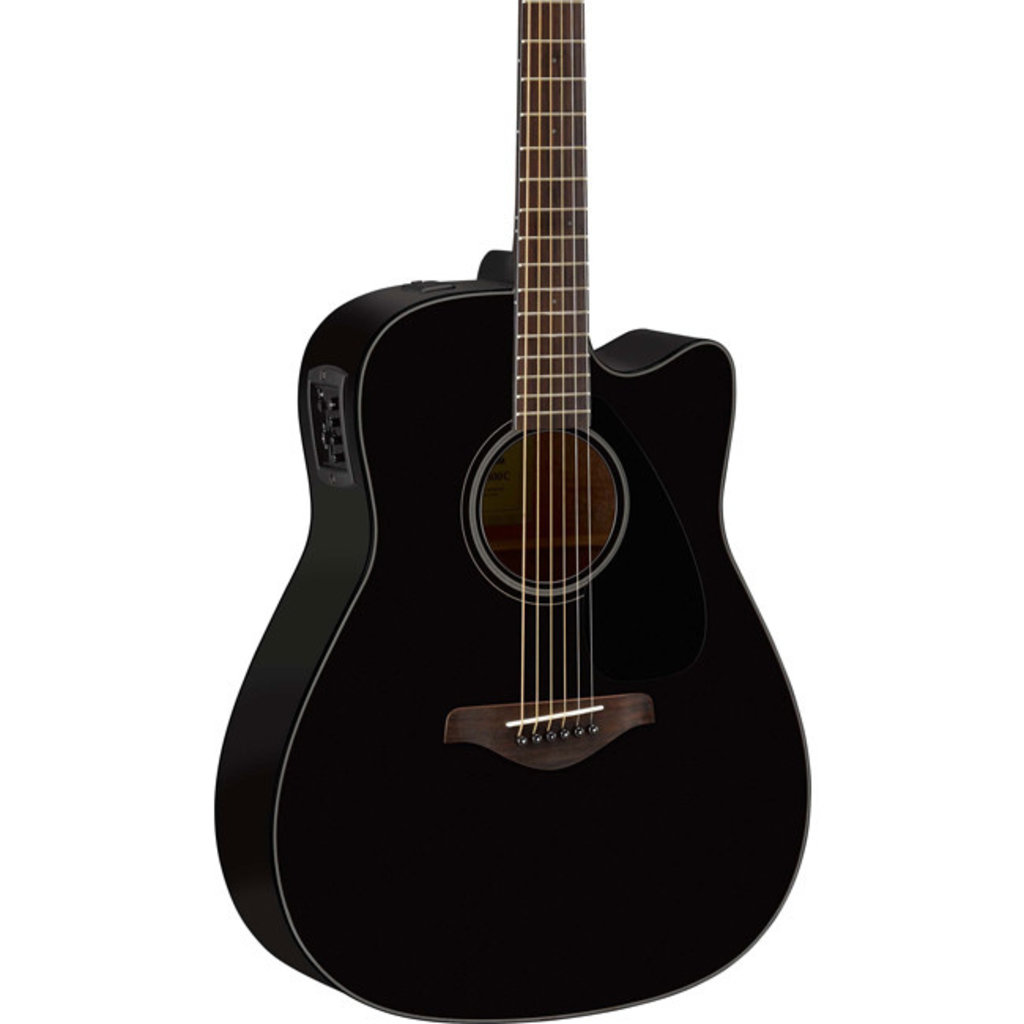 Yamaha FGX800C Acoustic Electric Guitar (Black)