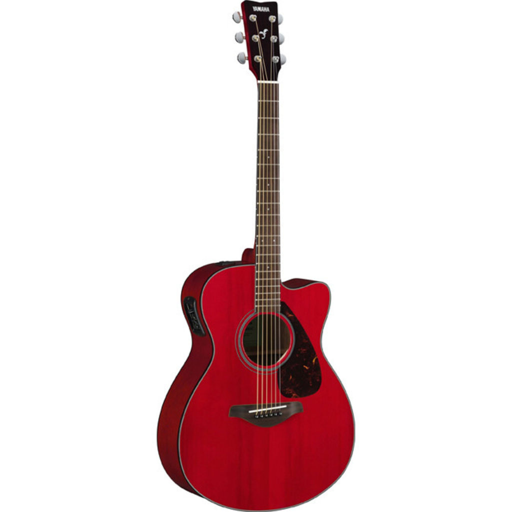 Yamaha Yamaha FSX800C Ruby Red Acoustic/Electric