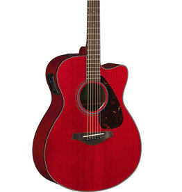 Yamaha Yamaha FSX800C Ruby Red Acoustic/Electric