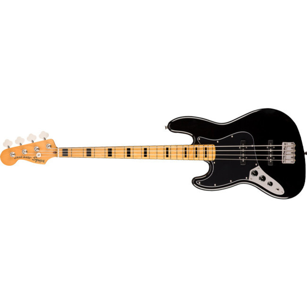 Fender Fender Squier Classic Vibe 70's Jazz Bass - Black Lefty