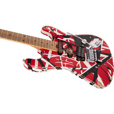 EVH EVH® Striped Series Frankie R/B/W Relic