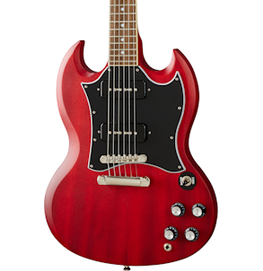 Epiphone SG Classic Worn P-90's - Worn Cherry Red - KAOS Music Centre