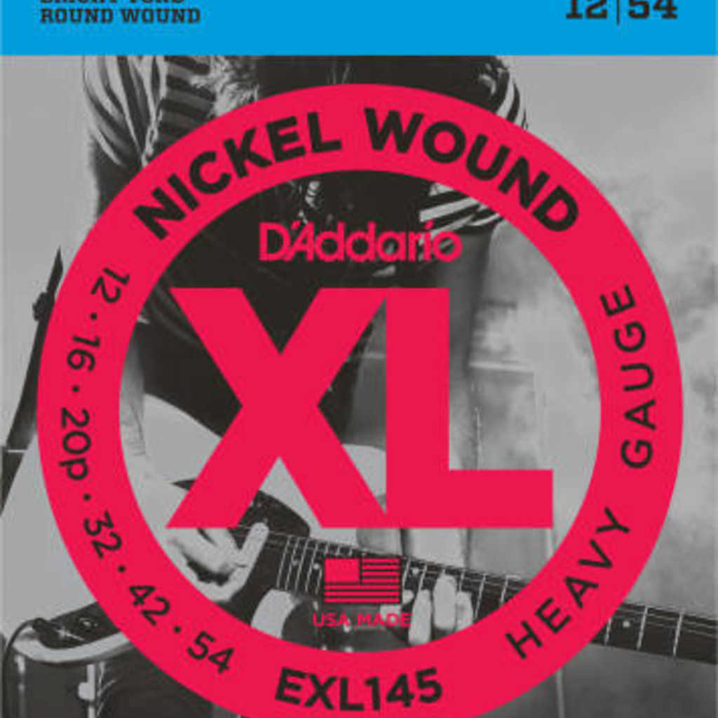 D'addario D'addario EXL145 Electric Strings Heavy 12-54