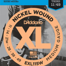 D'addario D'addario EXL115W Electric Strings Medium 11-49