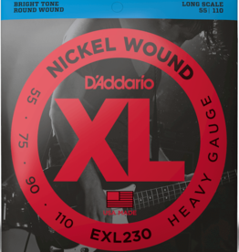 D'addario D'Addario EXL230 Bass Strings Heavy 55-110