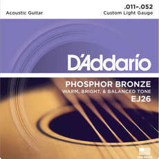 D'addario D'Addario EJ26 Acoustic Strings Phosphor Bronze Custom Light 11-52