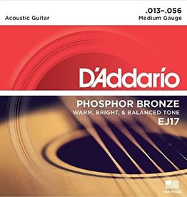 D'addario D'addario EJ17 Acoustic Strings Phosphor Bronze Medium 13-56
