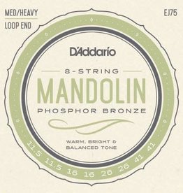 D'addario D'addario EJ75 Mandolin Strings Med/Heavy