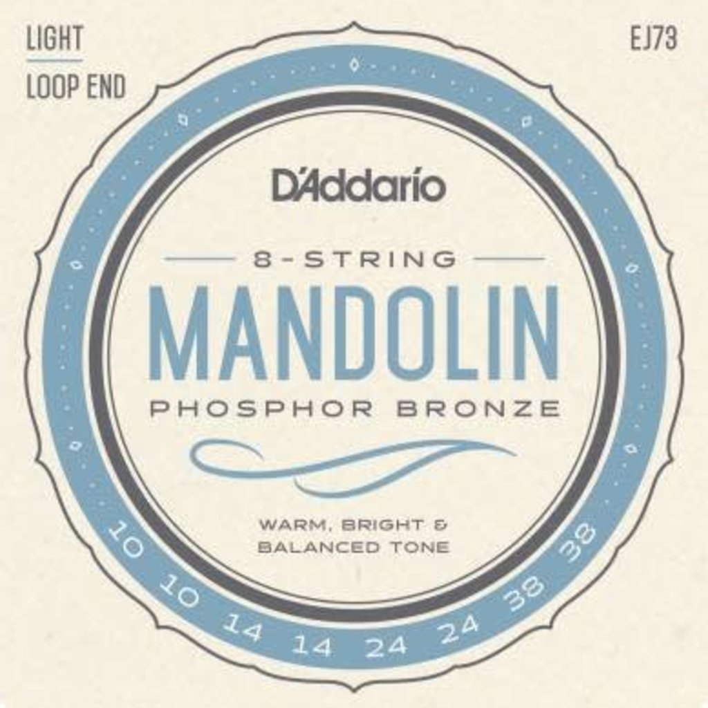 D'addario D'addario EJ73 Mandolin Strings Light