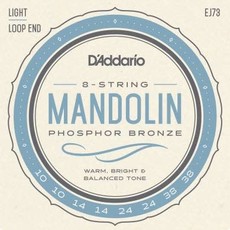 D'addario D'addario EJ73 Mandolin Strings Light