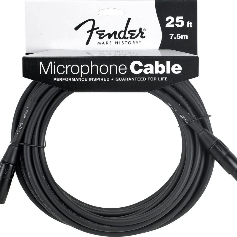 Fender Fender 25' Professional Series Microphone Cable