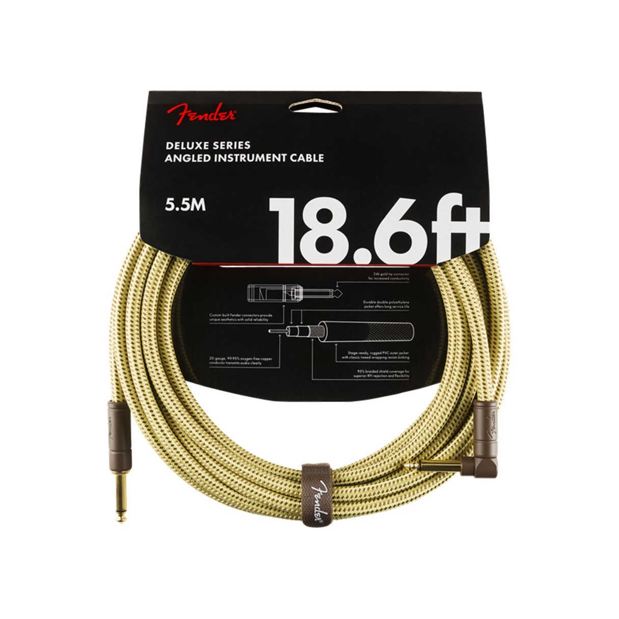 Fender シールドケーブル Deluxe Series Instrument Cable