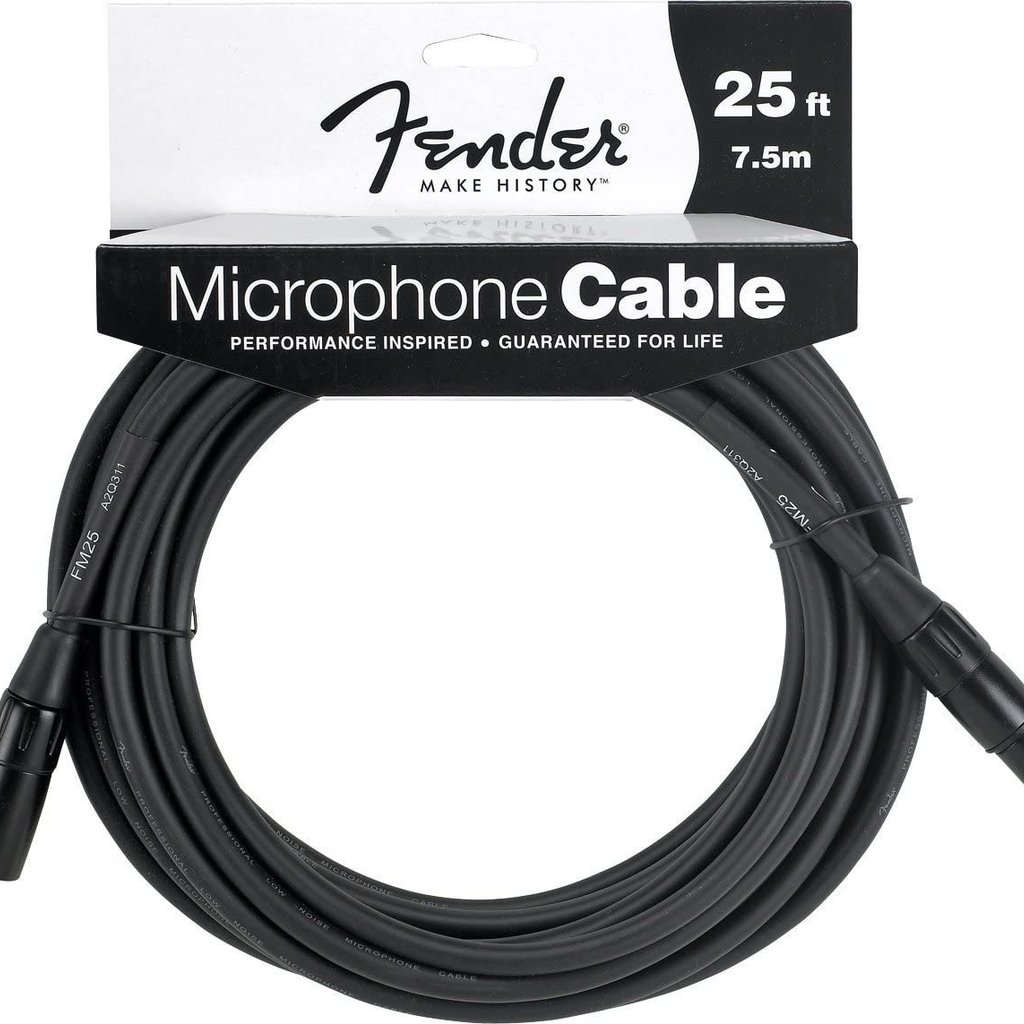 Fender Fender 25' Professional Series Microphone Cable