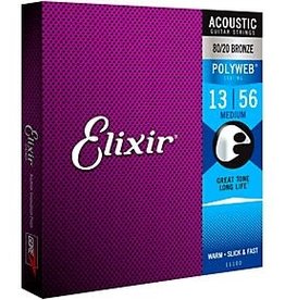 Elixir Elixir 11100 Ac Strings Bronze Poly Medium 13-56