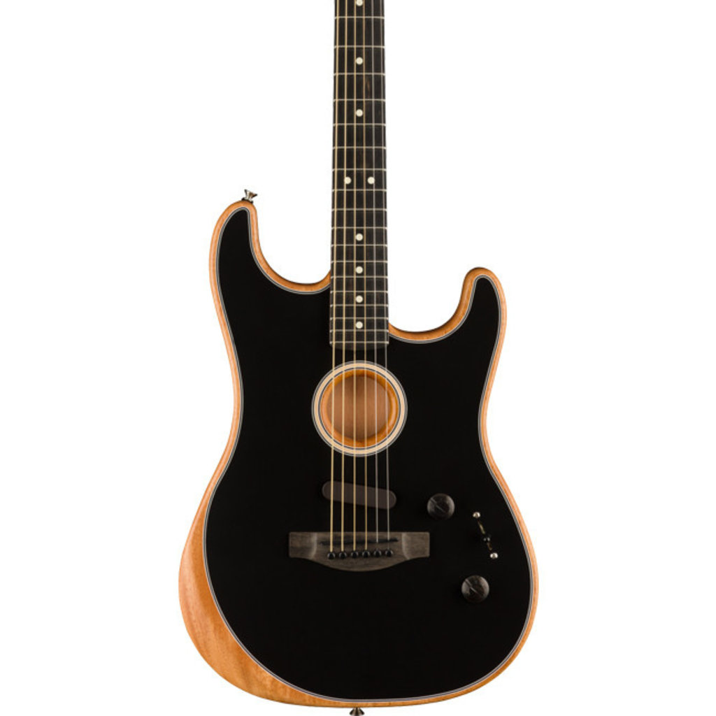 Fender Fender Acoustasonic Stratocaster w/Bag - Black
