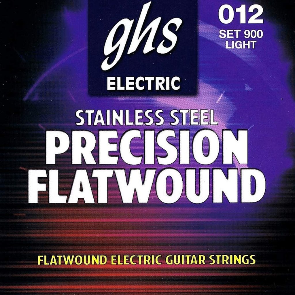GHS 900 Flat Wound Electric Guitar Strings 12-54