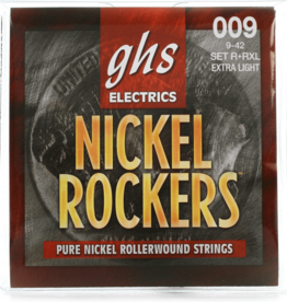 GHS Nickel Rockers R+RXL Electric Guitar Strings 9-42
