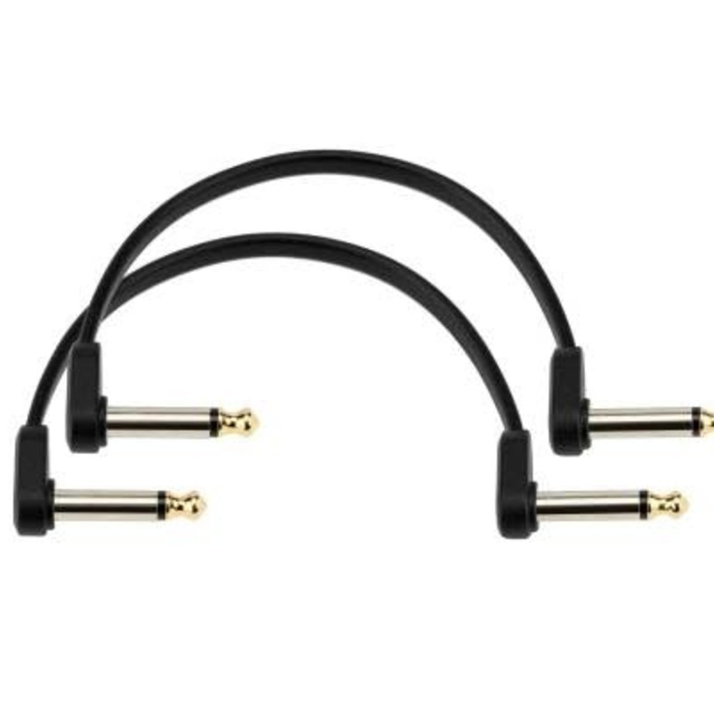 D'addario D'addario Planet Wave 6IN Flat Patch Cable RR OFFSET PAIR  PW-FPRR-206OS