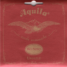 Aquila Baritone Ukulele Strings Set Red Series with   89U