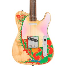 Fender Fender Artist Series Jimmy Page Telecaster Natural with Dragon