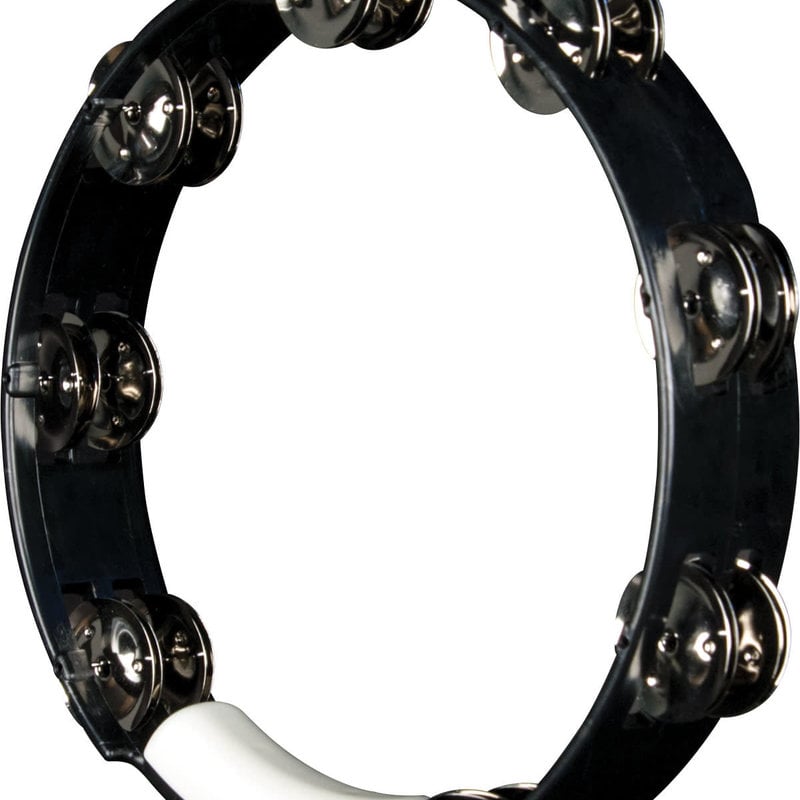 Rhythm Tech TC4018 8" Black Tambourine