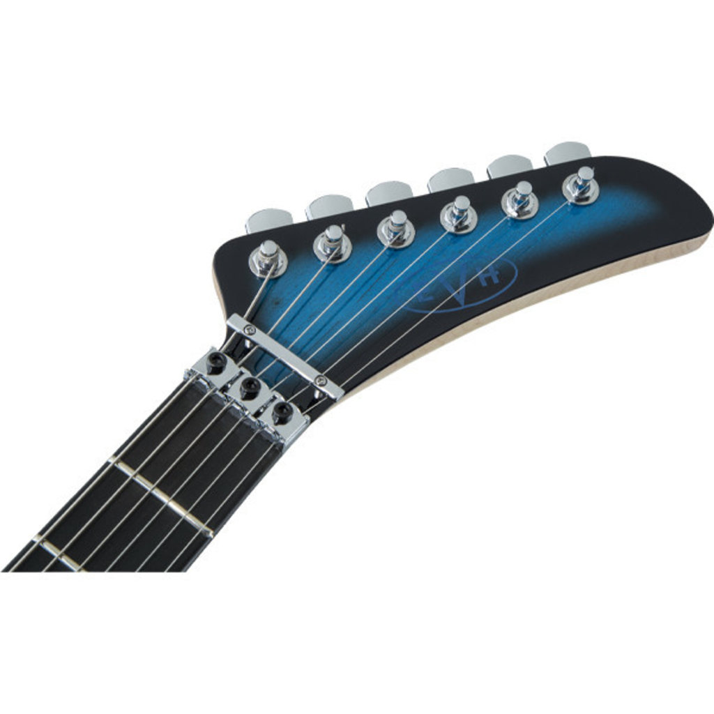 EVH EVH 5150 Series Deluxe Ebony - Transparent Blue Burst