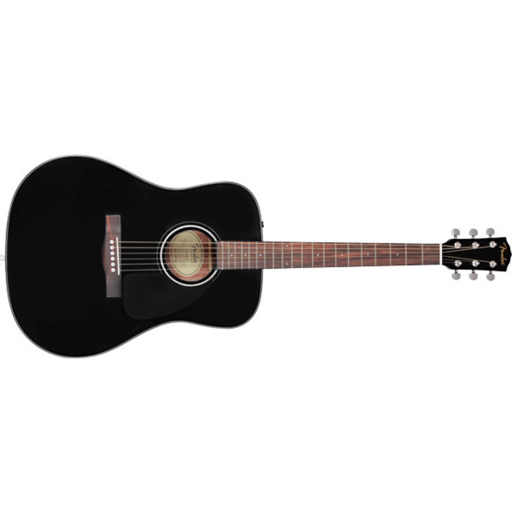Fender Fender CD-60 V3 Dreadnought Acoustic w/ Case - Black