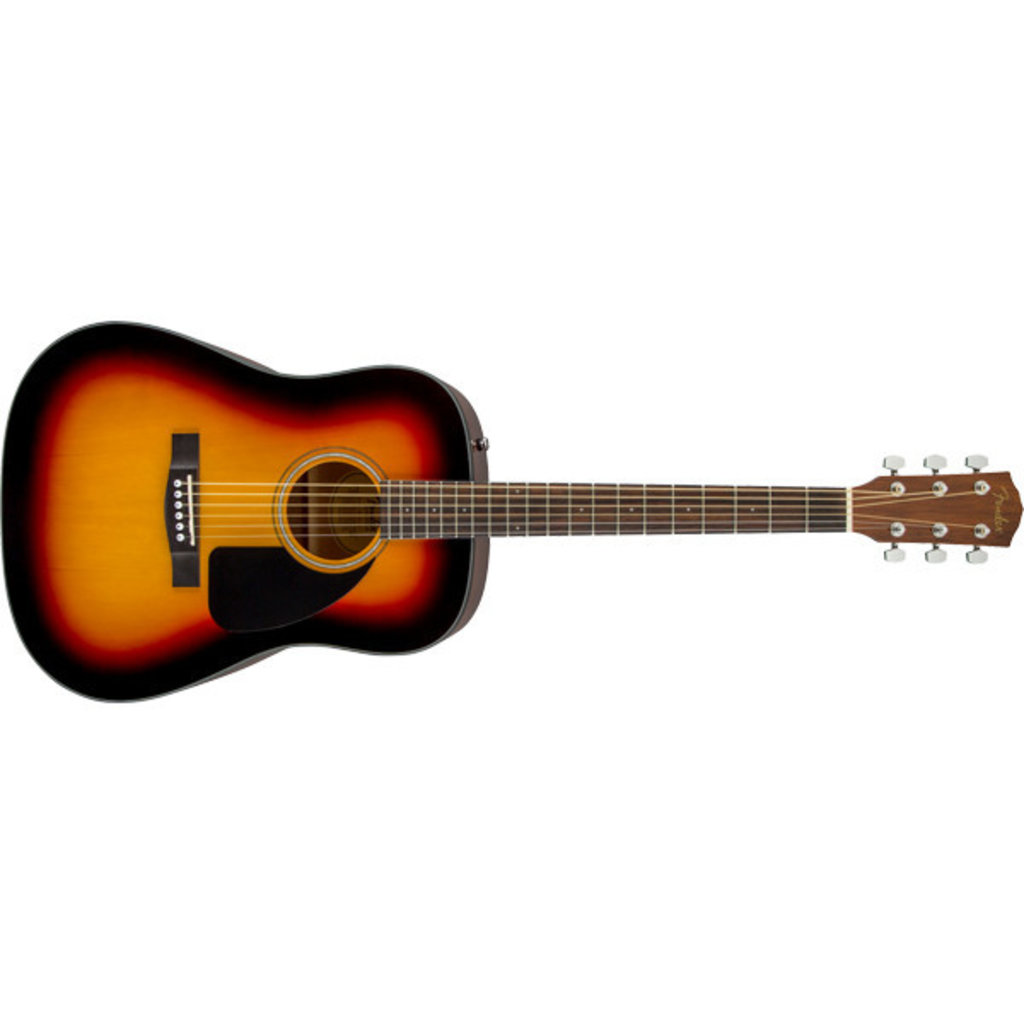Fender Fender CD-60 V3 Dreadnought Acoustic w/ Case - Sunburst