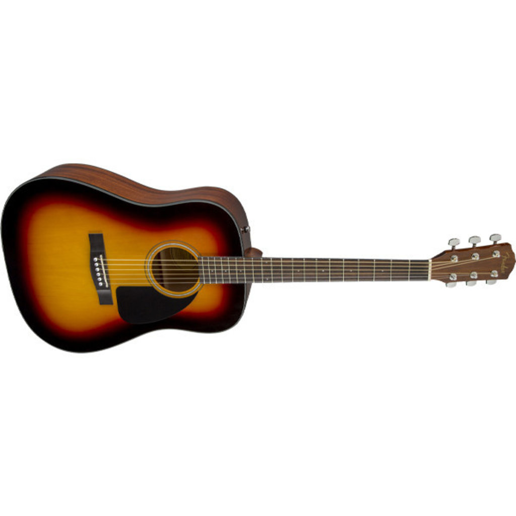 Fender Fender CD-60 V3 Dreadnought Acoustic w/ Case - Sunburst