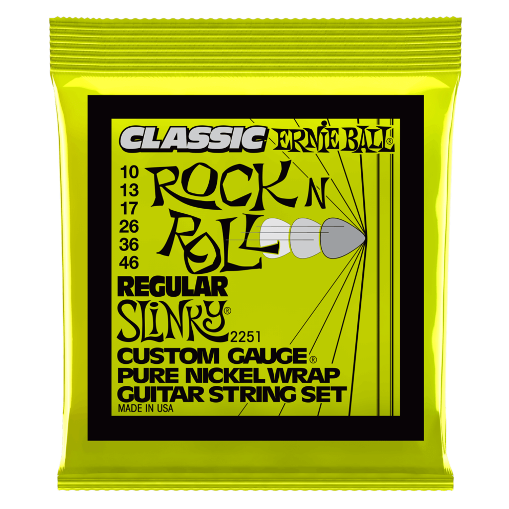 Ernie Ball Ernie Ball Classic Rock N Roll Regular Slinky 10-46 Electric Strings 2251EB