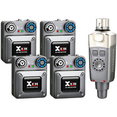Xvive U4R4 Wireless In-Ear Monitoring System Set (1 Transmitters, 4 Receivers)