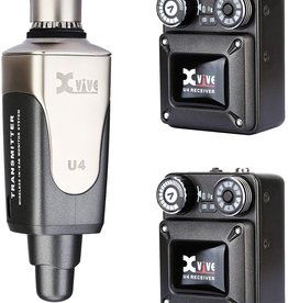 xvive Xvive U4R2 Wireless In-Ear Monitoring System Set (1 Transmitters, 2 Receivers)